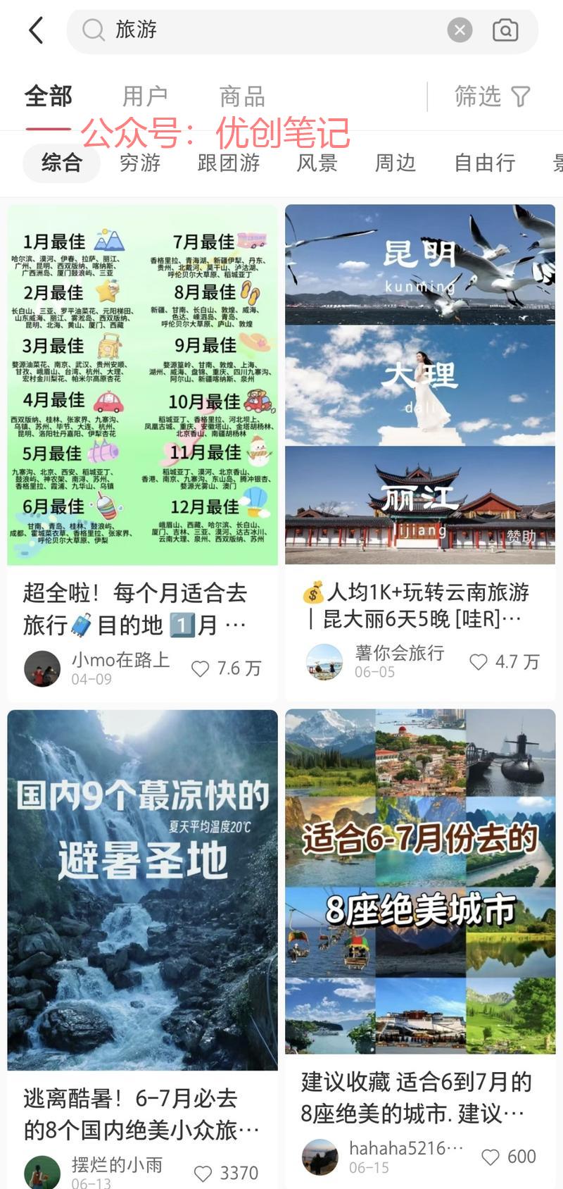 小红书旅游，引流私域和…#情报-搞钱线报📢论坛-网创交流-优创圈